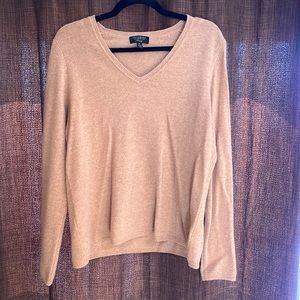 Charter Club brown cashmere sweater